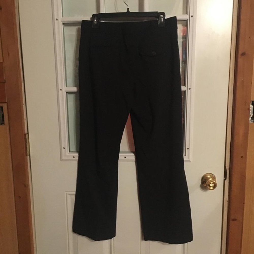 Sz 10 R Express Correspondent Black Dress Pants